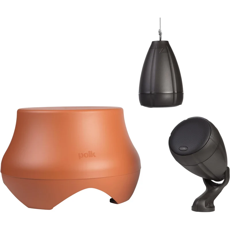 Caisson Étanche 200W Polk ATRIUMSUB100 - Noir