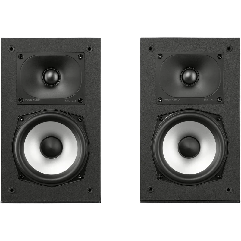 Enceinte bibliothèque 100W, Polk MXT15 Noir- PAIRE
