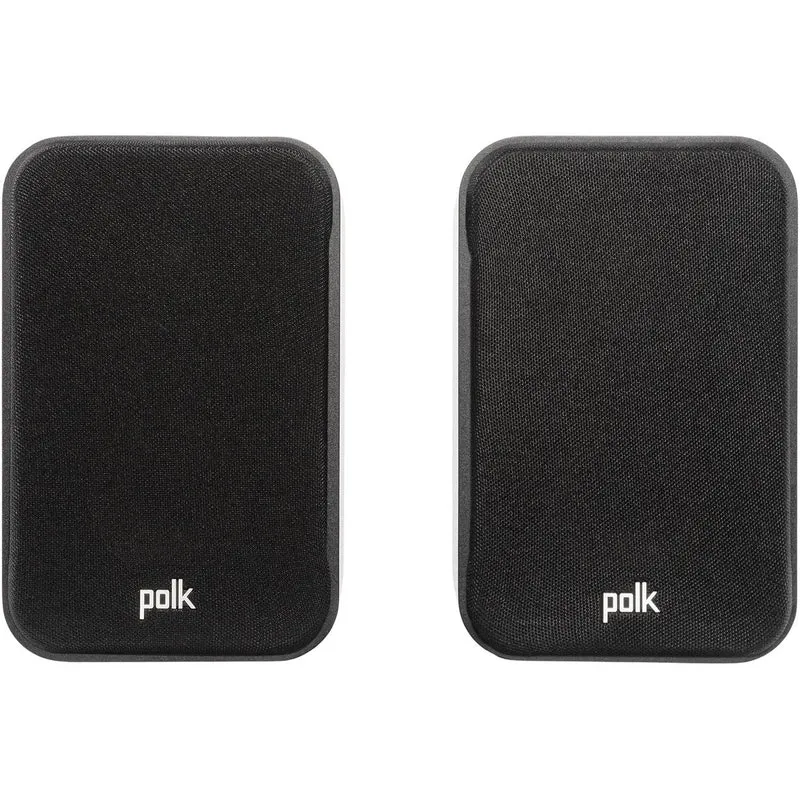 Enceinte bibliothèque Signature Elite 100W, Polk ES10 Noir- PAIRE
