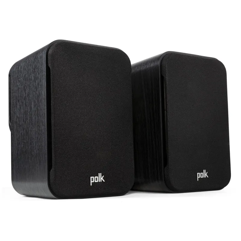 Enceinte bibliothèque Signature Elite 100W, Polk ES10 Noir- PAIRE