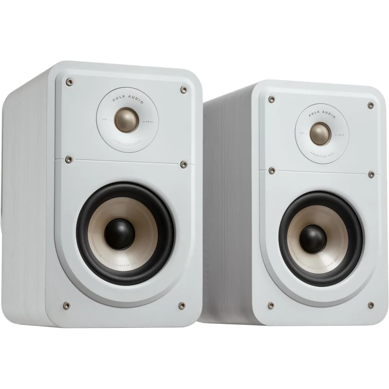 Enceinte bibliothèque Signature Elite 100W, Polk ES15 Blanc - PAIRE