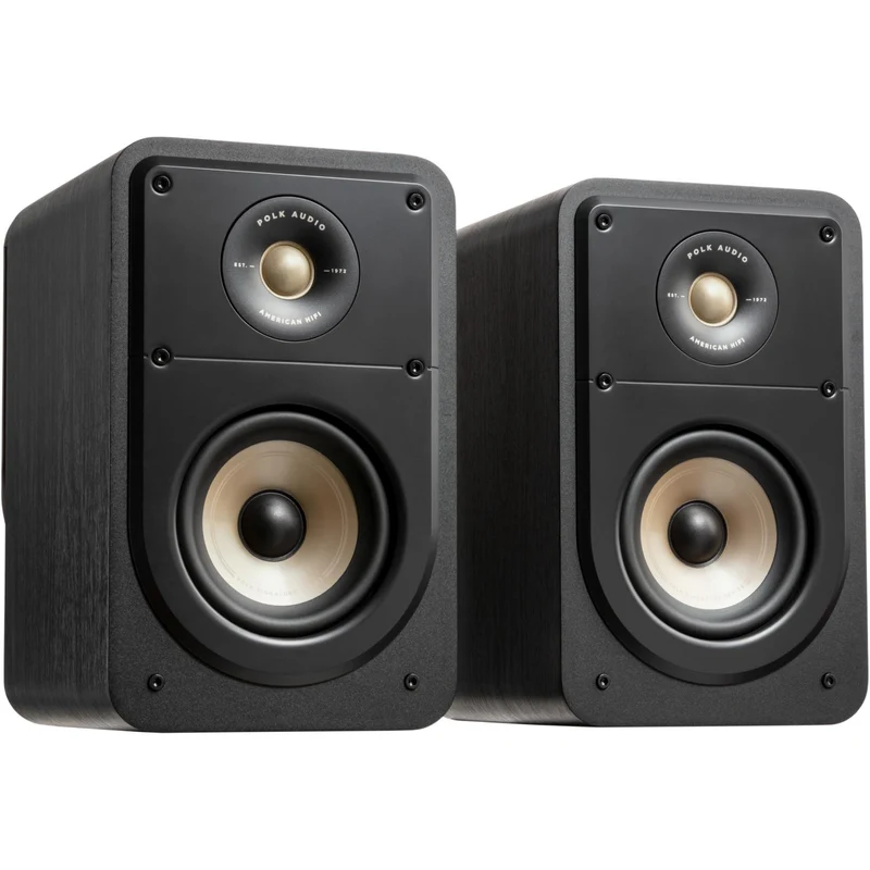 Enceinte bibliothèque Signature Elite 100W, Polk ES15 Noir- PAIRE