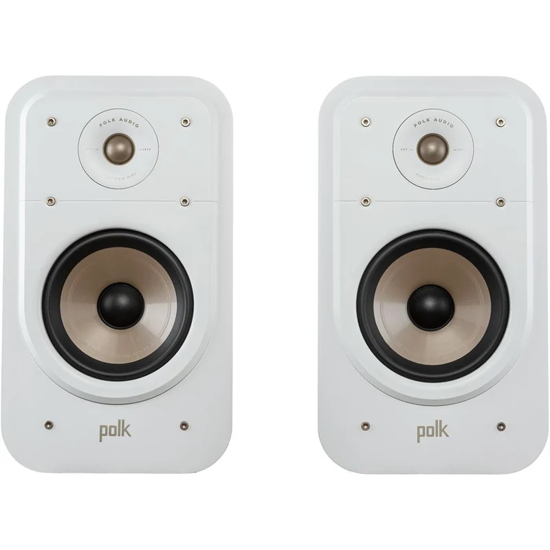 Enceinte bibliothèque Signature Elite 150W, Polk ES20 Blanc - PAIRE