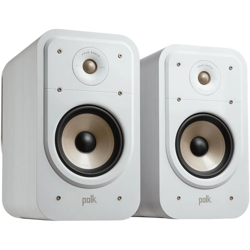 Enceinte bibliothèque Signature Elite 150W, Polk ES20 Blanc - PAIRE