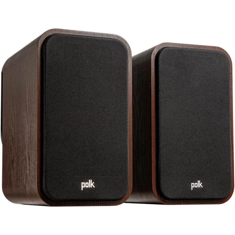 Enceinte bibliothèque Signature Elite 150W, Polk ES20 Brun - PAIRE