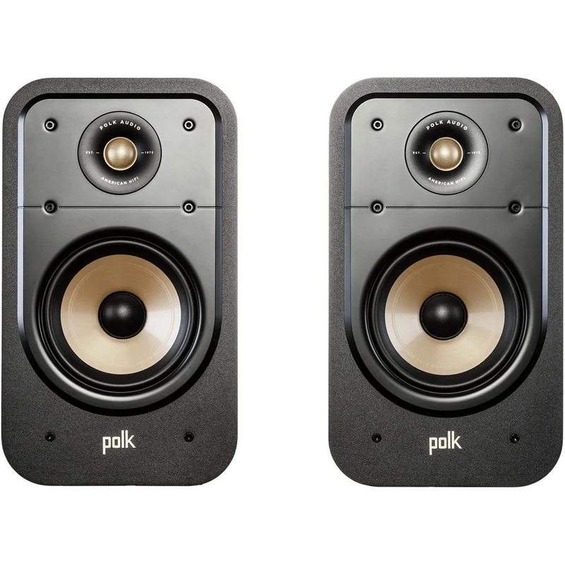 Enceinte bibliothèque Signature Elite 150W, Polk ES20 Noir- PAIRE