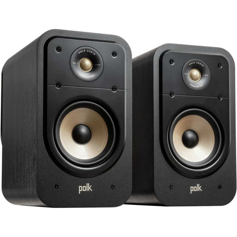 Enceinte bibliothèque Signature Elite 150W, Polk ES20 Noir- PAIRE