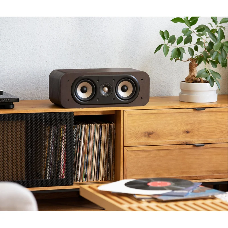 Enceinte centrale Signature Elite Polk ES30 - Brun