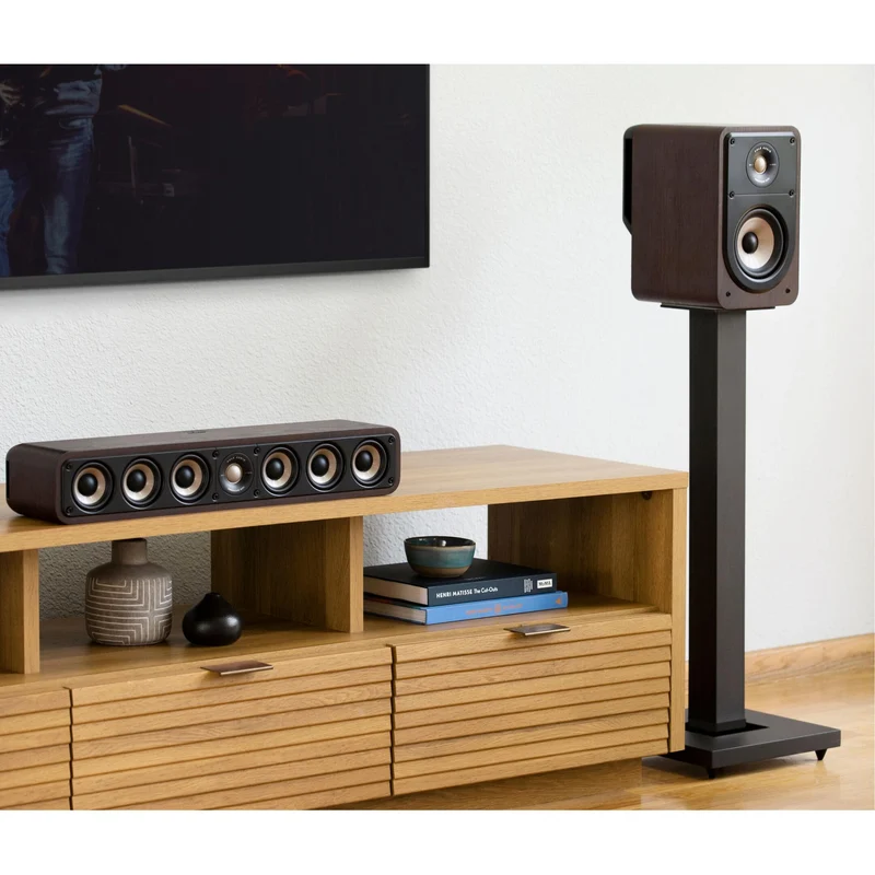Enceinte centrale Signature Elite Polk ES35 - Brun