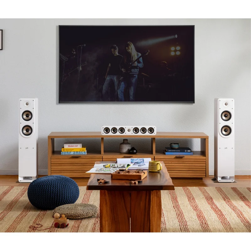 Enceinte colonne Signature Elite, Polk ES50 Blanc - UNITÉ