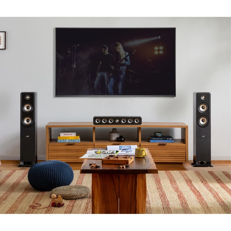 Enceinte colonne Signature Elite , Polk ES50 Noir - UNITÉ