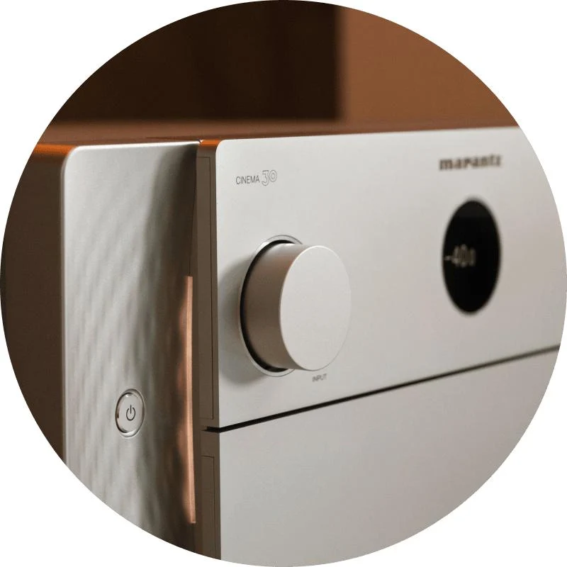 Récepteur AV 11.4 canaux 8K UHD HEOS, Marantz CINEMA 30-SL