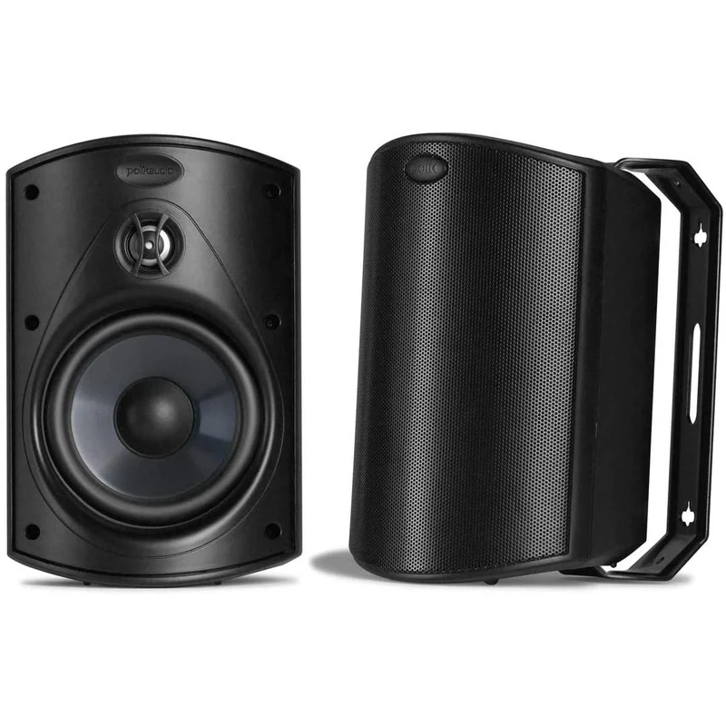 Enceintes d'extérieur 100W, Polk Atrium6 - Noir - PAIRE