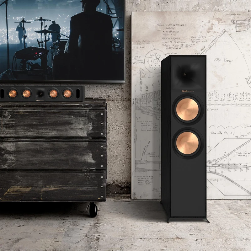 Enceinte colonne Reference 150W, Klipsch R800F - UNITÉ