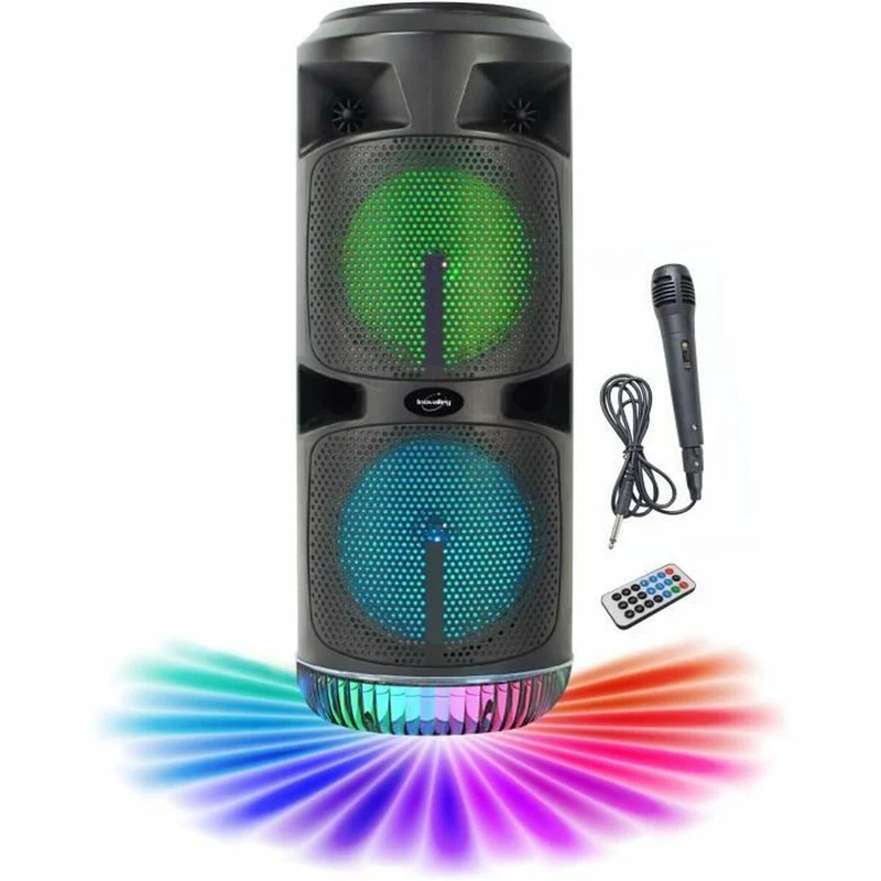 Enceintes Bluetooth portables Inovalley KA03-XXL 450 W Karaoké