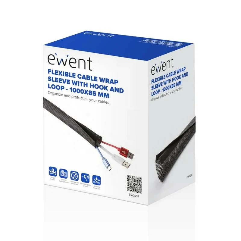 Accouplement Ewent ew1557 1 m noir
