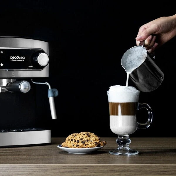Express Manual Coffee Machine Cecotec Power Espresso 20 1,5 L 850W Black Inox