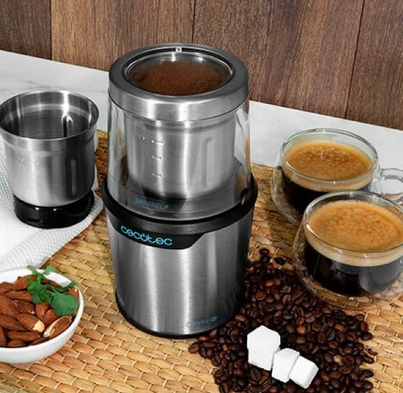 Grinder Cecotec TitanMill 300 DuoClean Stainless steel