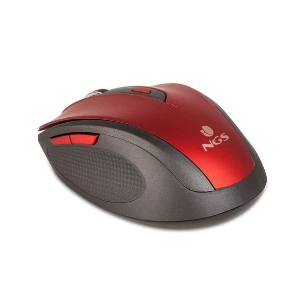 Wireless Mouse NGS EVOMUTERED Plug and play Red