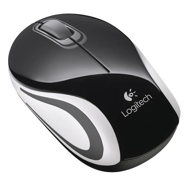 Logitech Mini Wireless Mouse M187 Black