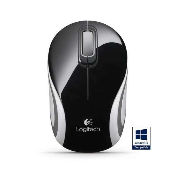 Logitech Mini Wireless Mouse M187 Black