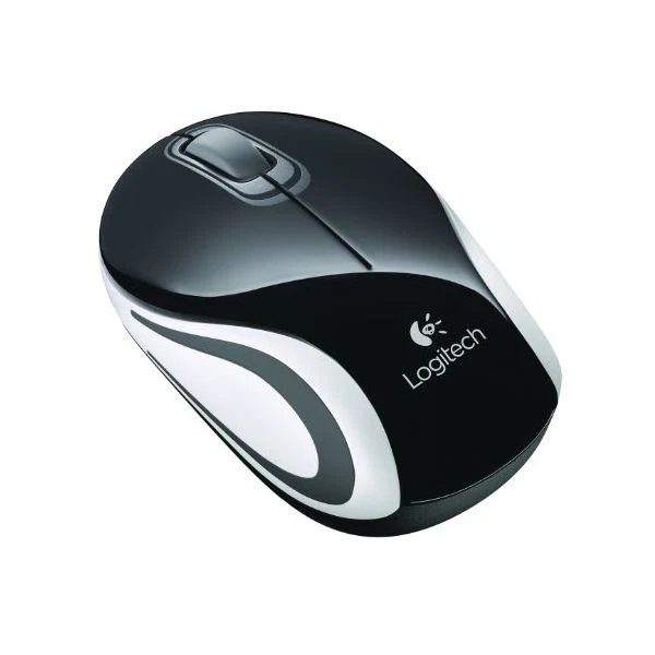 Logitech Mini Wireless Mouse M187 Black