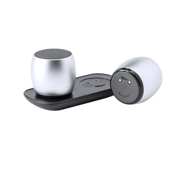 Wireless Bluetooth Speakers USB 6W Silver 146054