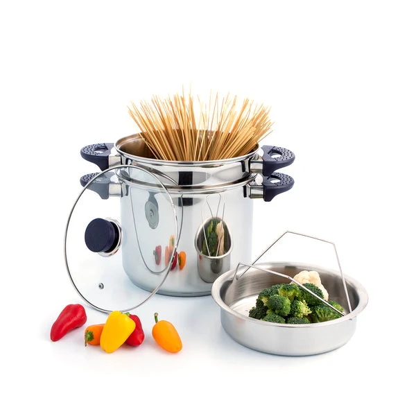 Cookware Quid Stainless steel (5 pcs) (Ø 22-24-14 cm)
