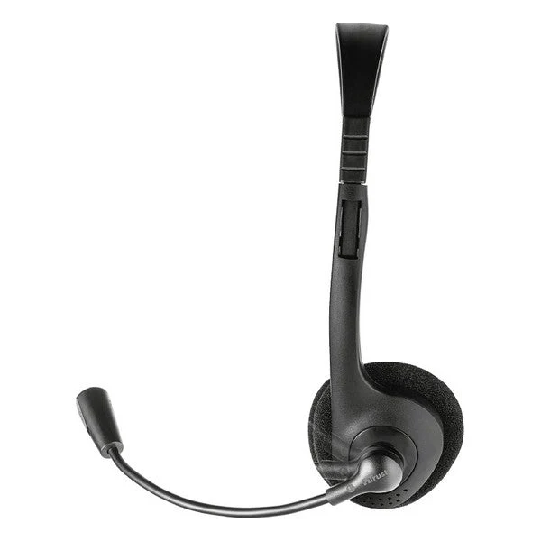 Headphones with Microphone Trust Black (Refurbished A+)