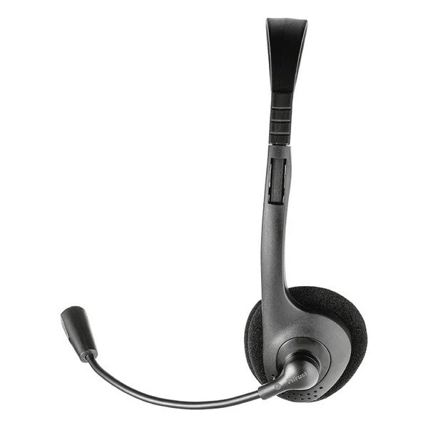 Headphones with Microphone Trust Black (Refurbished A+)
