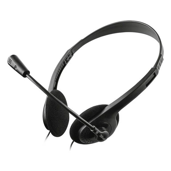 Headphones with Microphone Trust Black (Refurbished A+)