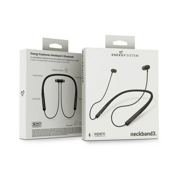 Bluetooth Sports Headset with Microphone Energy Sistem Neckband 3 100 mAh