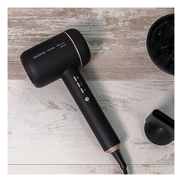Hairdryer Cecotec Bamba IoniCare 6000 Rockstar Fire 1800W Black