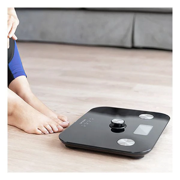 Digital Bathroom Scales Cecotec EcoPower 10100 Full Healthy LCD 180 kg Black
