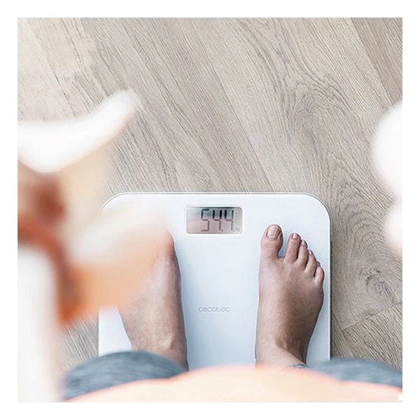 Digital Bathroom Scales Cecotec EcoPower 10000 Healthy LCD 180 kg White