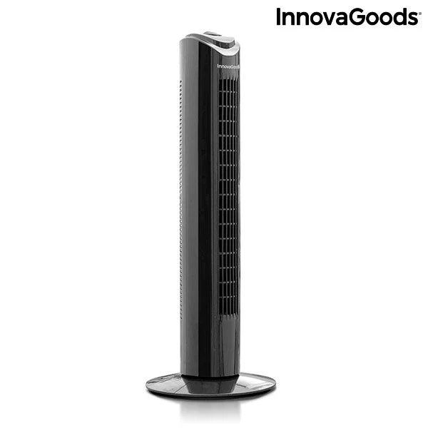 Tower Fan InnovaGoods 80 cm 50W Black