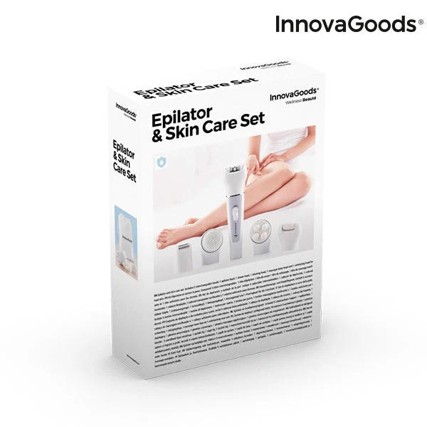 InnovaGoods Epilator & Skin Care Set 5 in 1