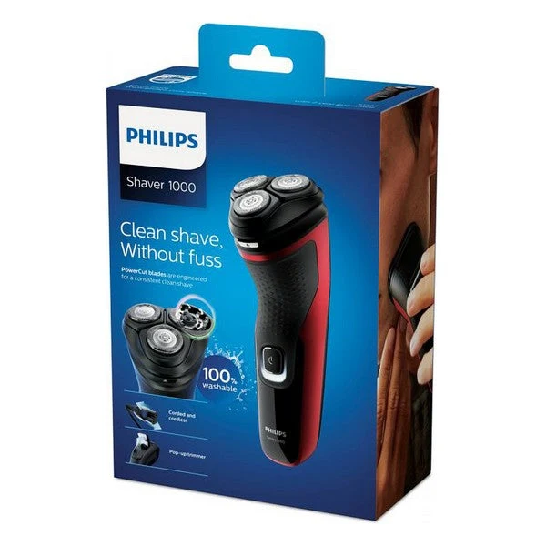 Rechargeable Electric Shaver Philips S1333/41 Black