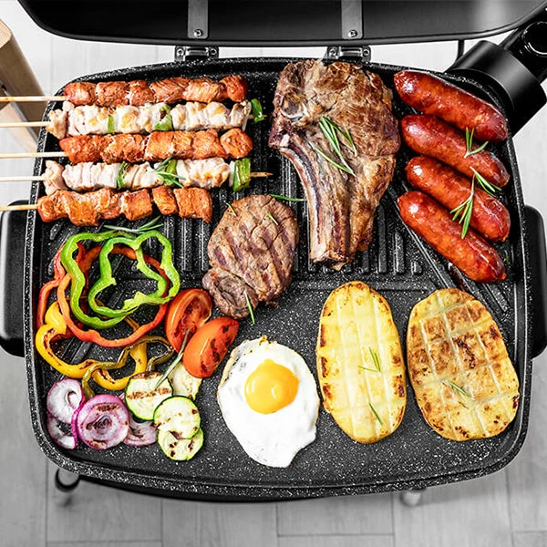 Electric Barbecue Cecotec PerfectCountry BBQ 2000W
