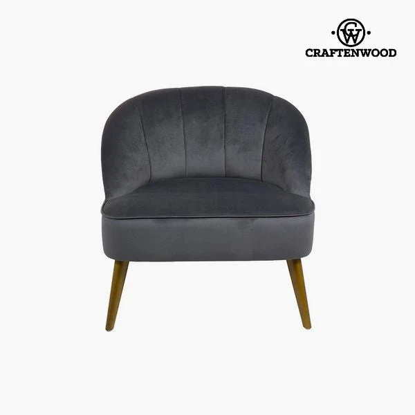 Armchair Grey (78 x 72 x 71 cm) by Craftenwood
