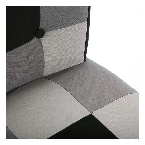 Armchair Patchwork Polyester (64 X 73 x 50 cm)