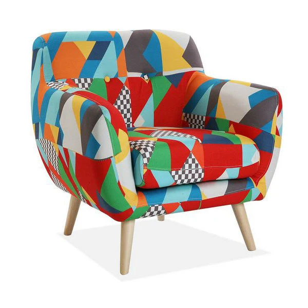 Armchair Brais Polyester (63 X 76 x 68 cm)