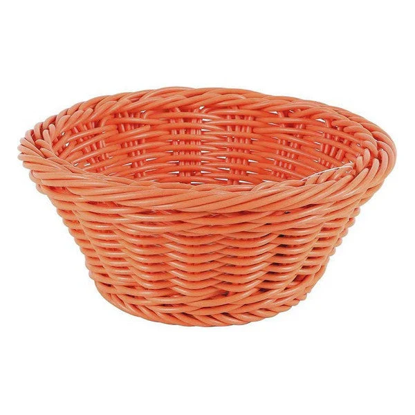 Multi-purpose basket Circular Plastic Orange (ø 18,5 cm)