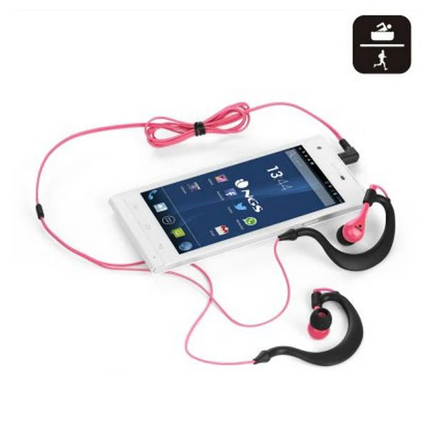 Sports Headphones NGS PINKTRITON