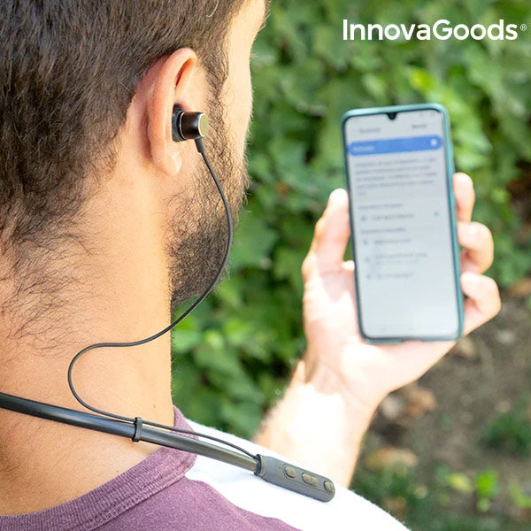 Magnetic Wireless Headphones for Sports InnovaGoods