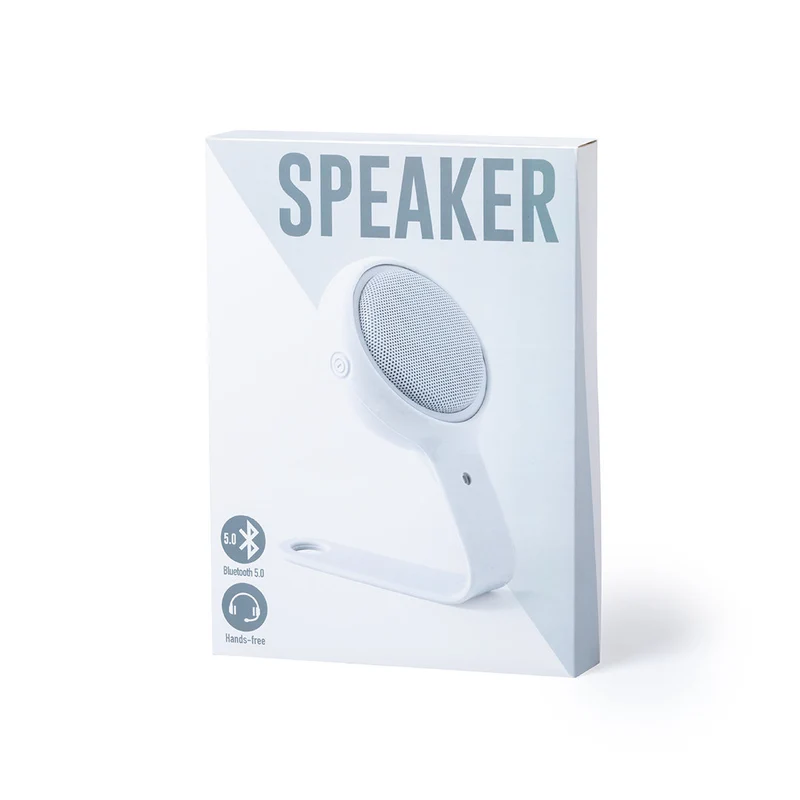 Enceinte bluetooth 300 mAh, puissance sonore 3w, en abs et silicone LAKON