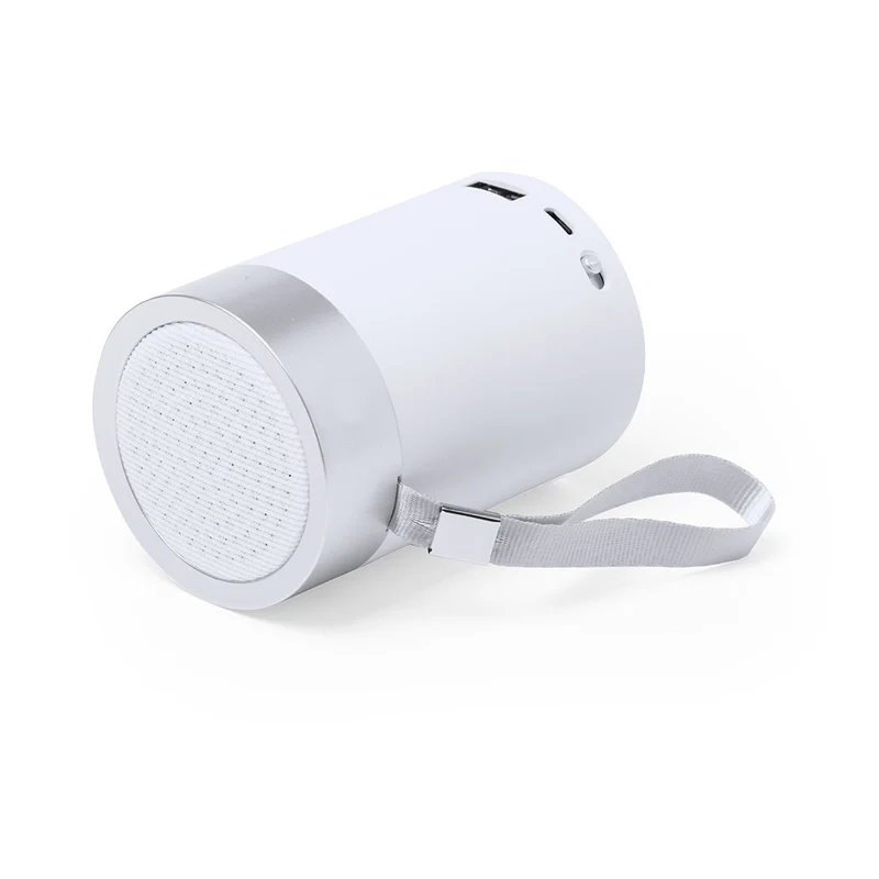 Enceinte bluetooth batterie 350 mAh, puissance sonore de 3w, présenté sous boîte cadeau GARBO
