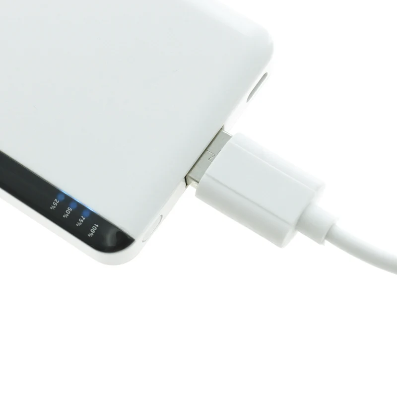 Batterie externe 2200 mAh avec led, sortie usb et entrée micro usb VILEK