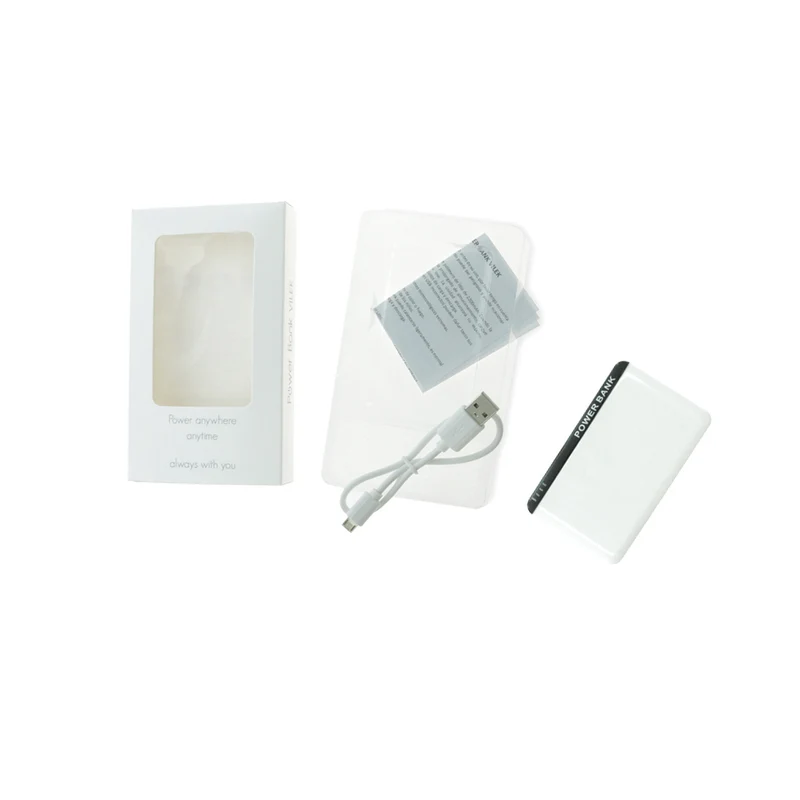 Batterie externe 2200 mAh avec led, sortie usb et entrée micro usb VILEK