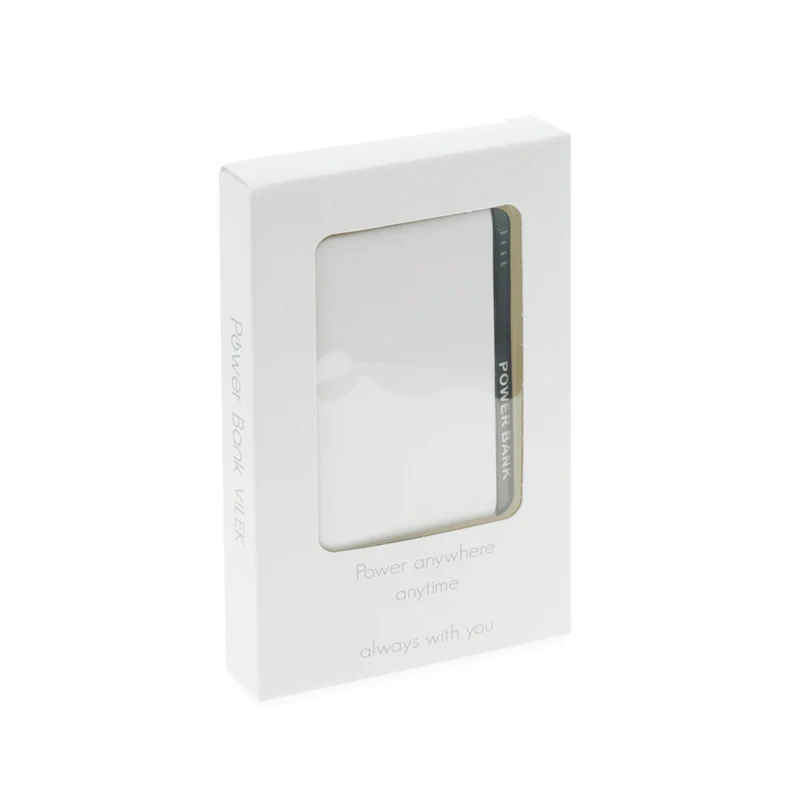 Batterie externe 2200 mAh avec led, sortie usb et entrée micro usb VILEK